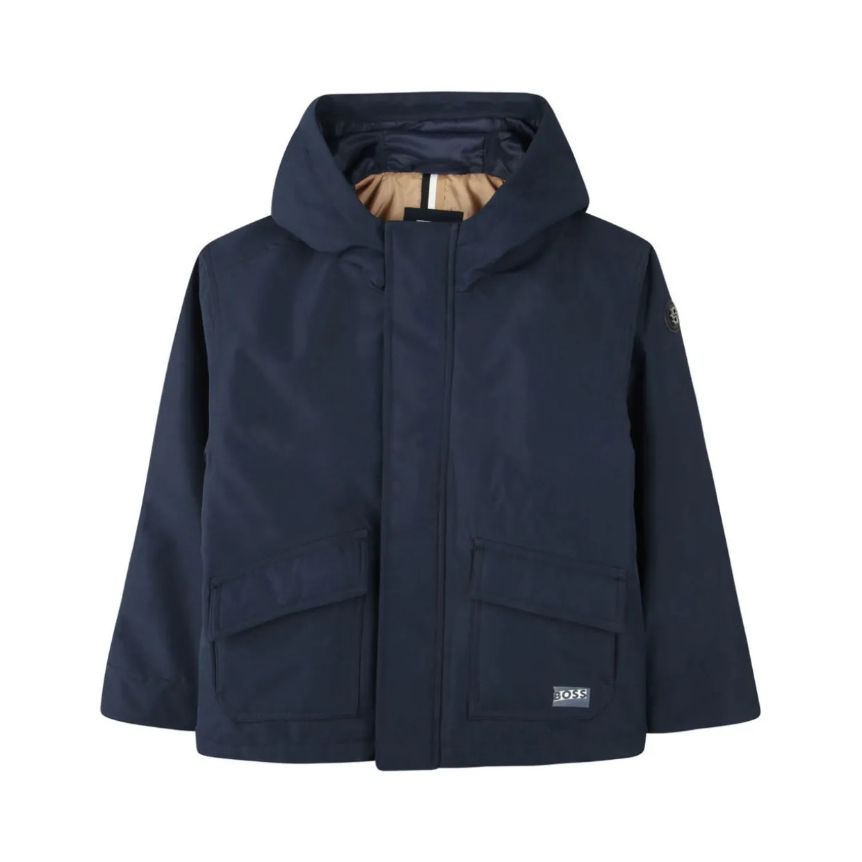 Hooded Logo Jacket
