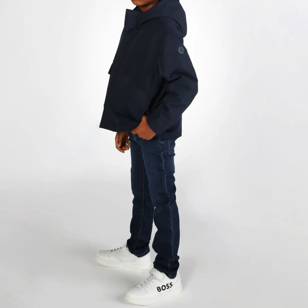 Hooded Logo Jacket