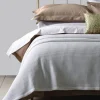 Hotel Collection Sedona Waffle Throw White