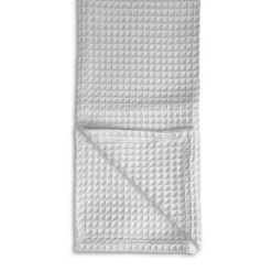 Hotel Collection Sedona Waffle Throw White