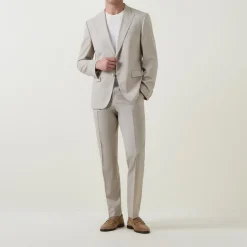 Huge Tonal Check Two-Piece Suit
