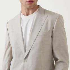 Huge Tonal Check Two-Piece Suit