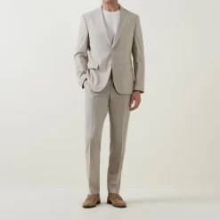 Huge Tonal Check Two-Piece Suit