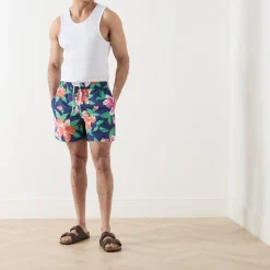 Iconic Hibiscus Swim Shorts