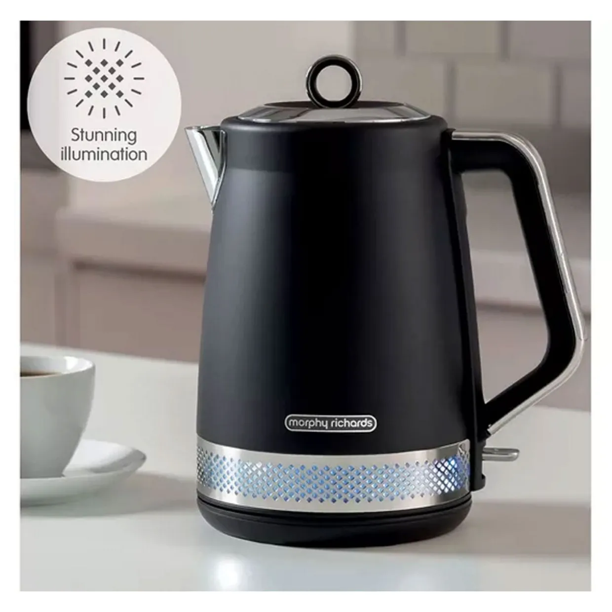 Illumination Stainless Steel Jug Kettle