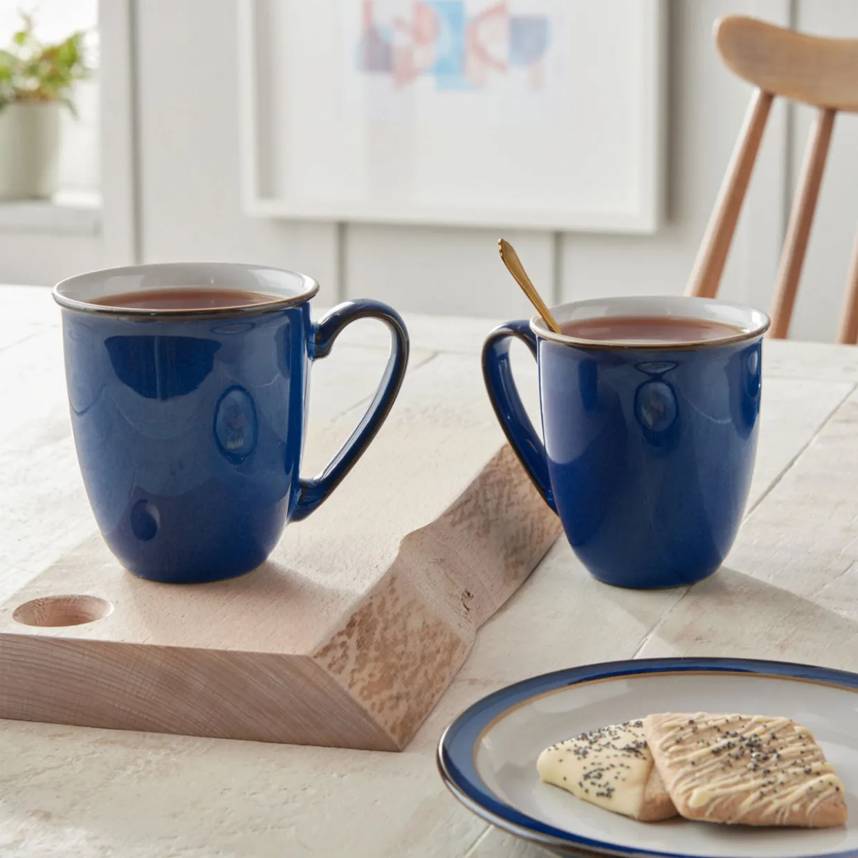 Imperial Blue Coffee Beaker-Mug