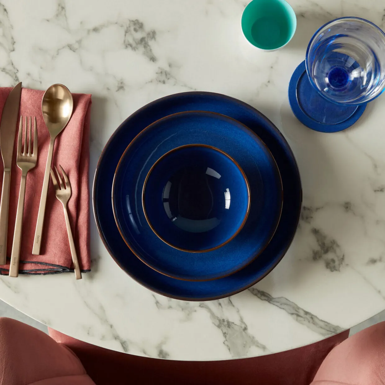 Imperial Blue 12-Piece Coupe Set