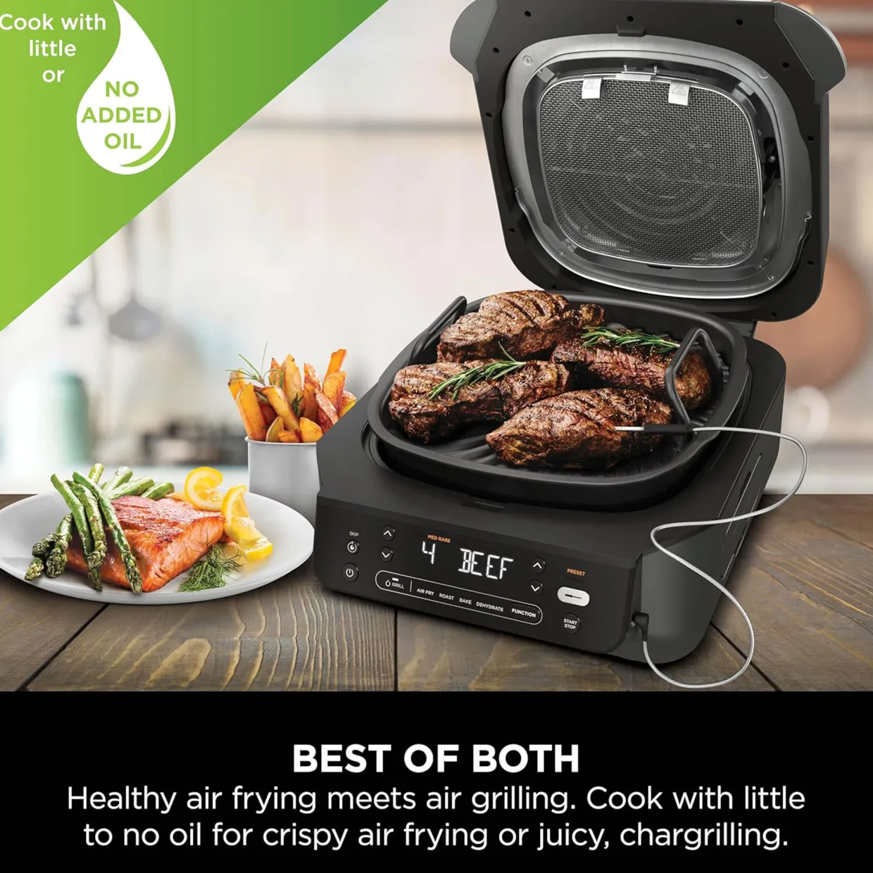5-in-1 Grill & Air Fryer 5.7L