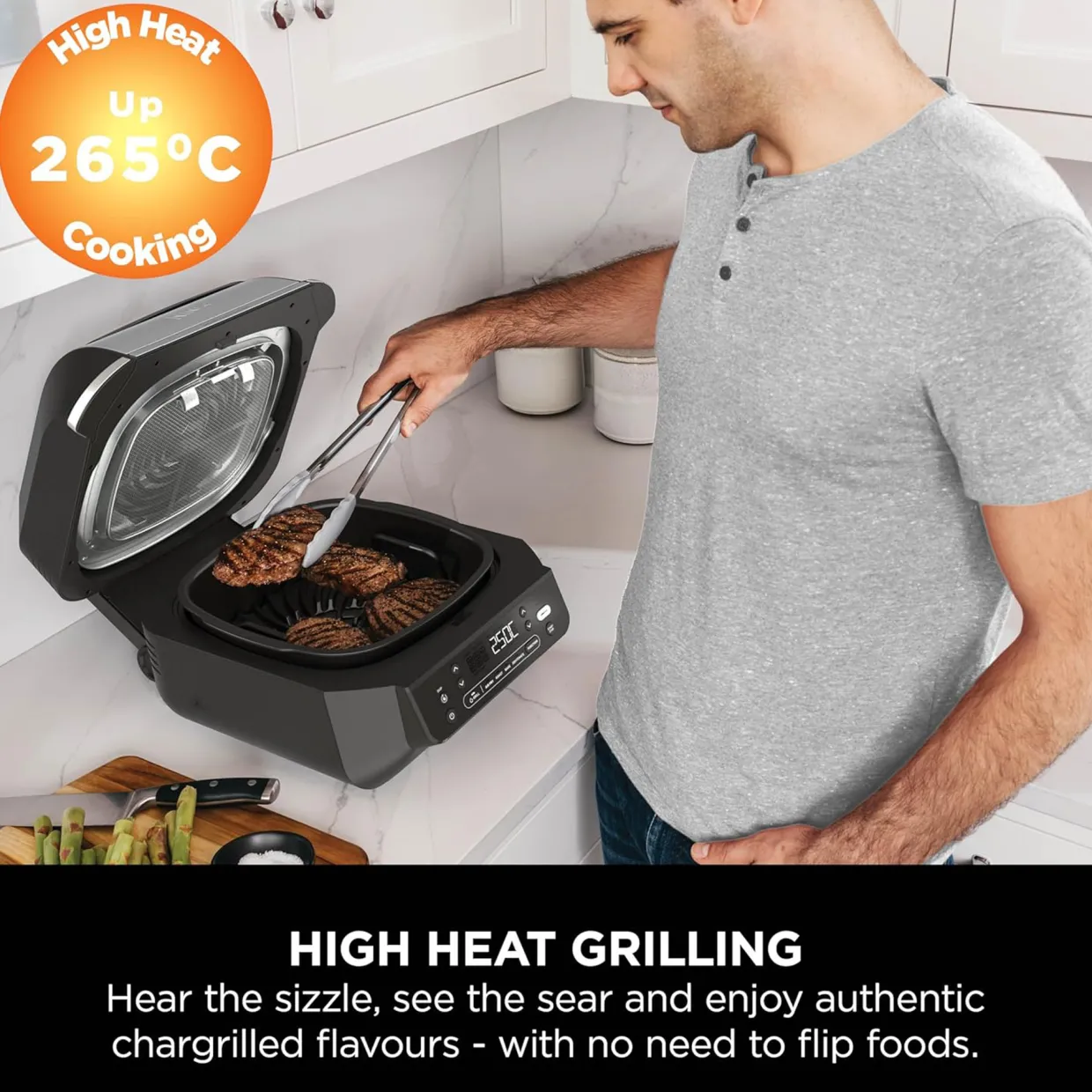 5-in-1 Grill & Air Fryer 5.7L