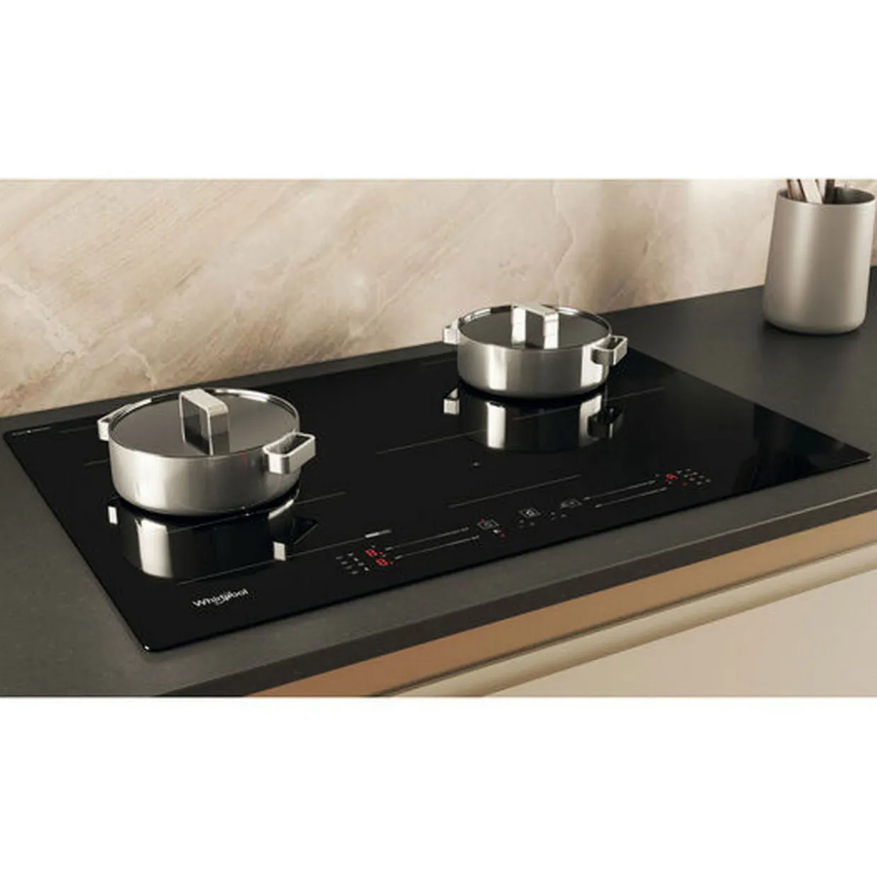 Induction Black Glass-Ceramic Hob