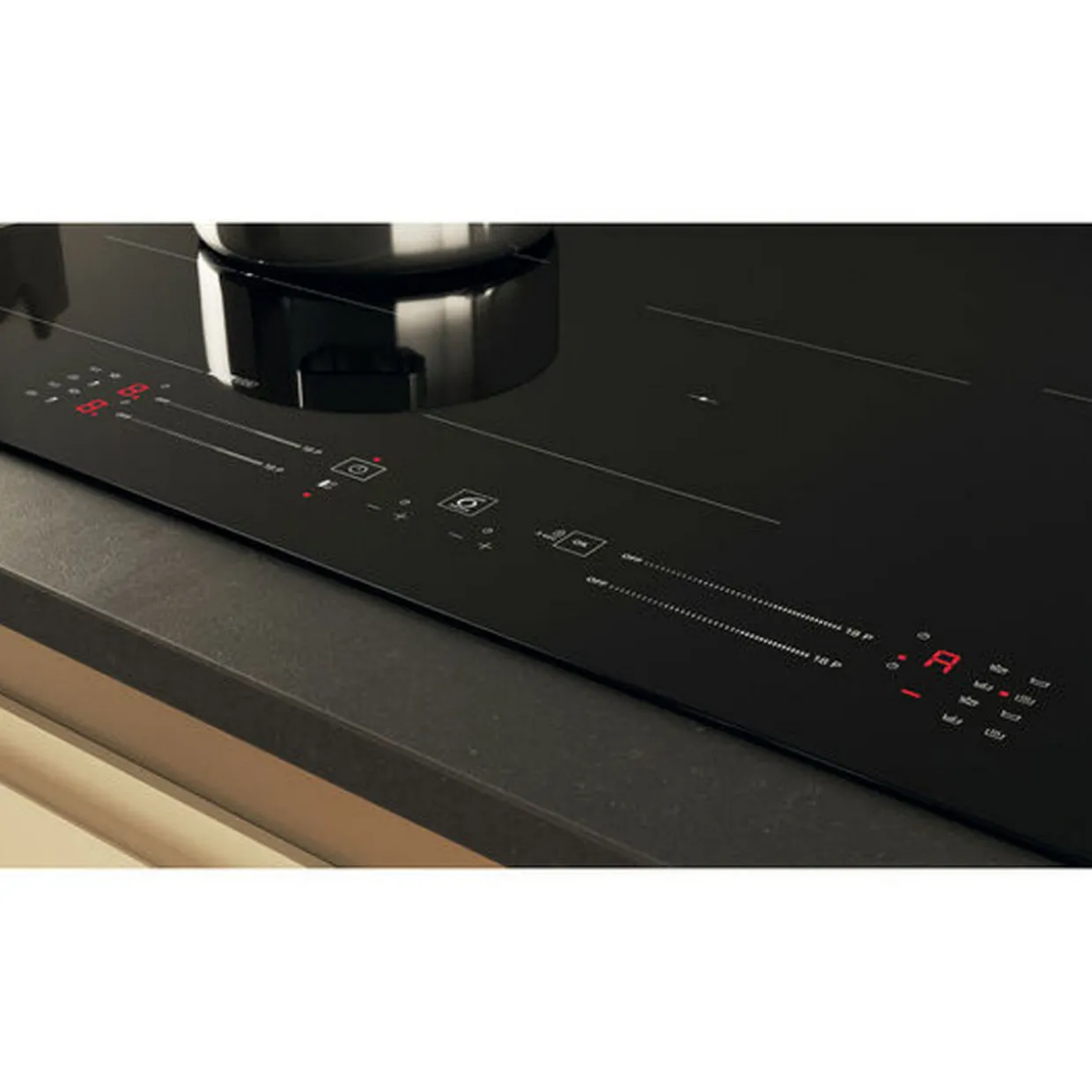 Induction Black Glass-Ceramic Hob