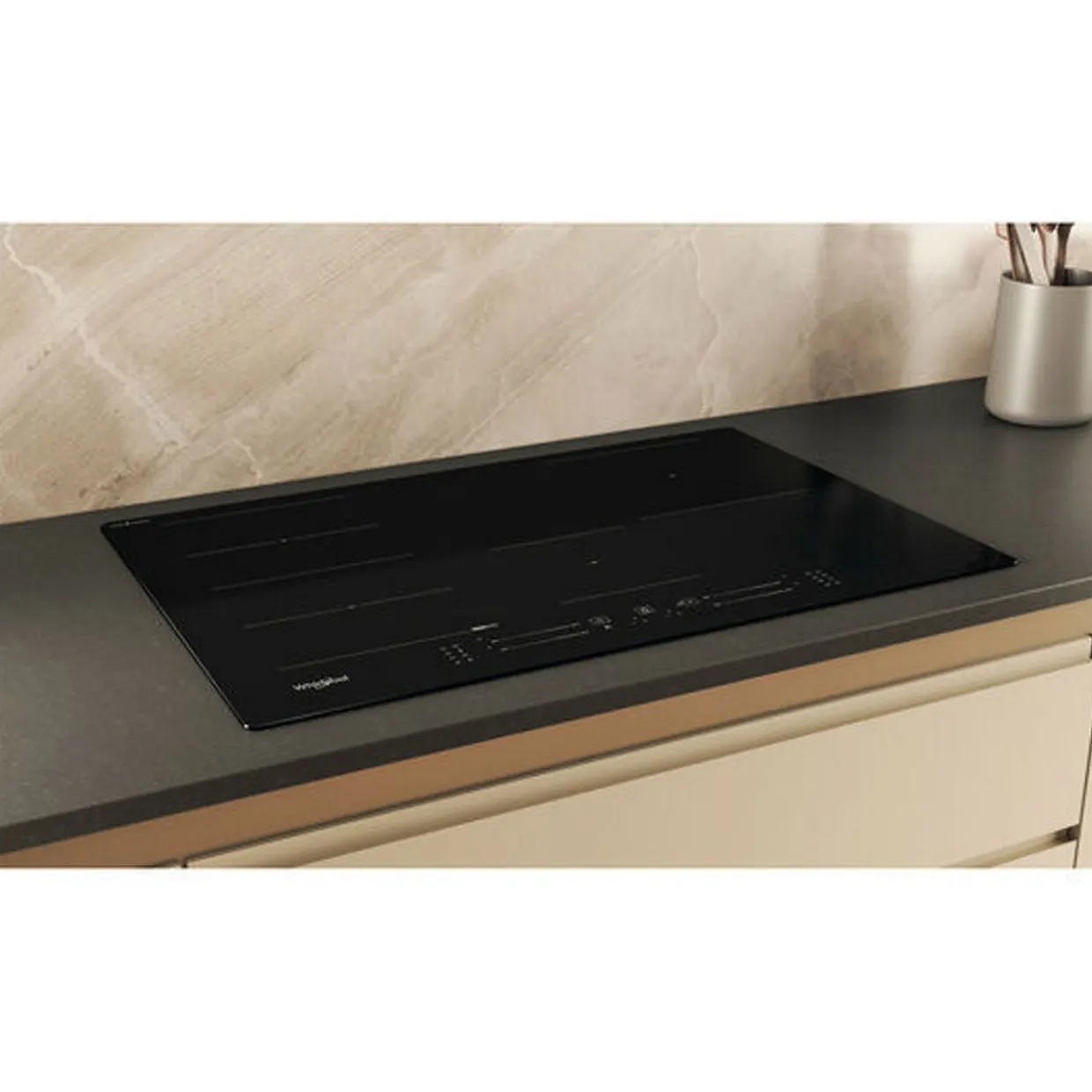 Induction Black Glass-Ceramic Hob