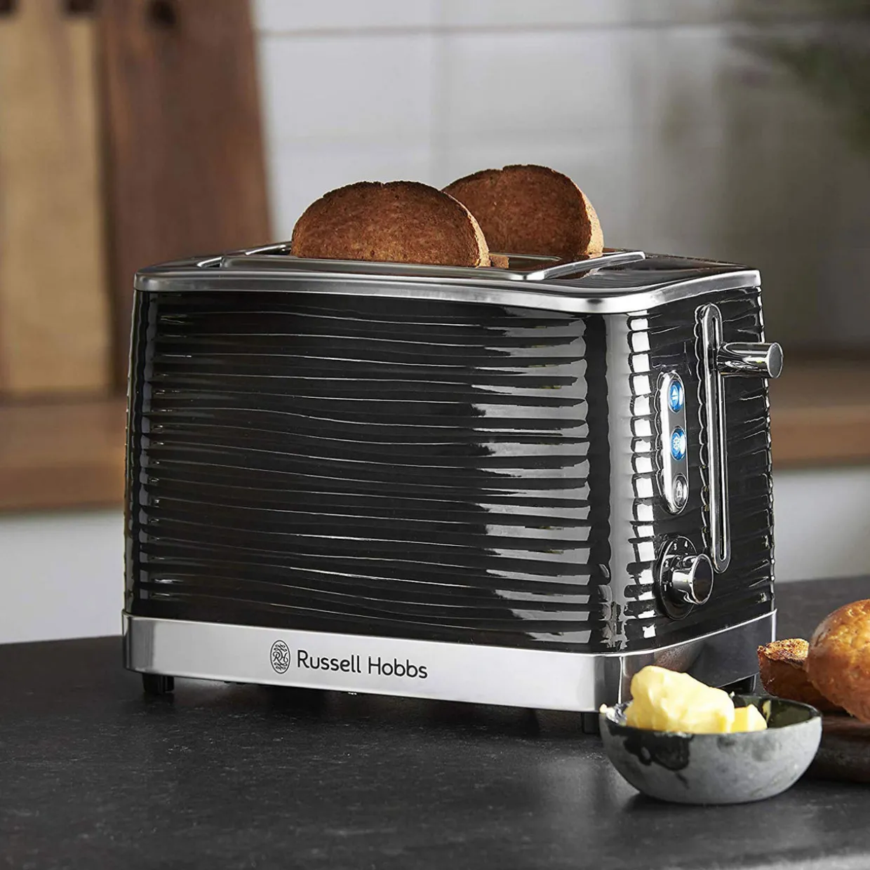 Inspire High Gloss Two Slice Toaster
