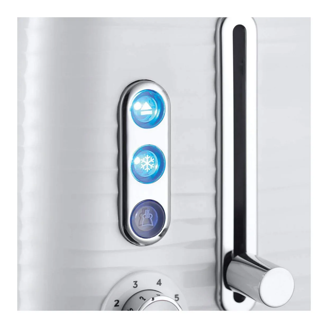 Inspire High Gloss Two Slice Toaster