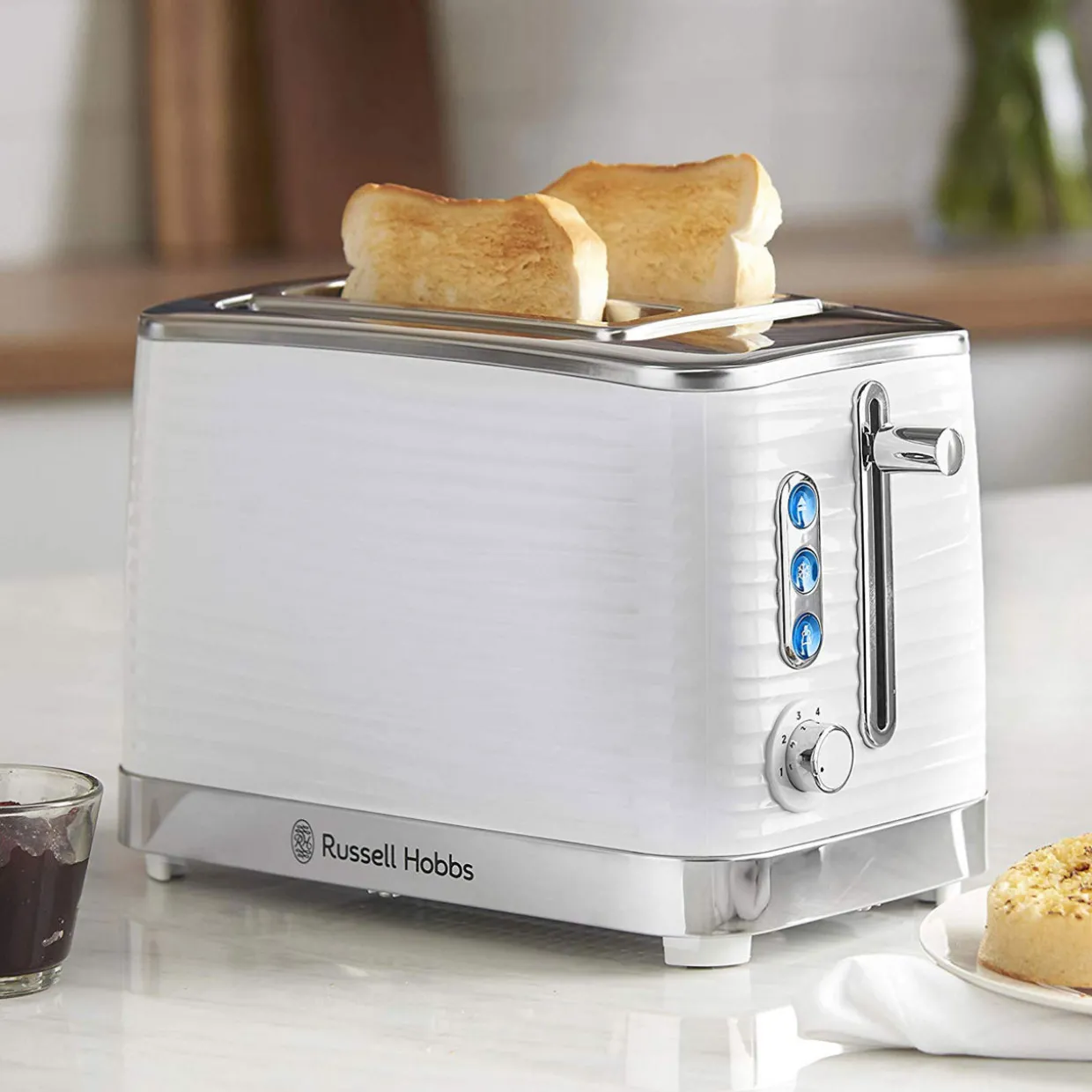 Inspire High Gloss Two Slice Toaster