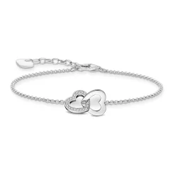 Intertwined Hearts Bracelet