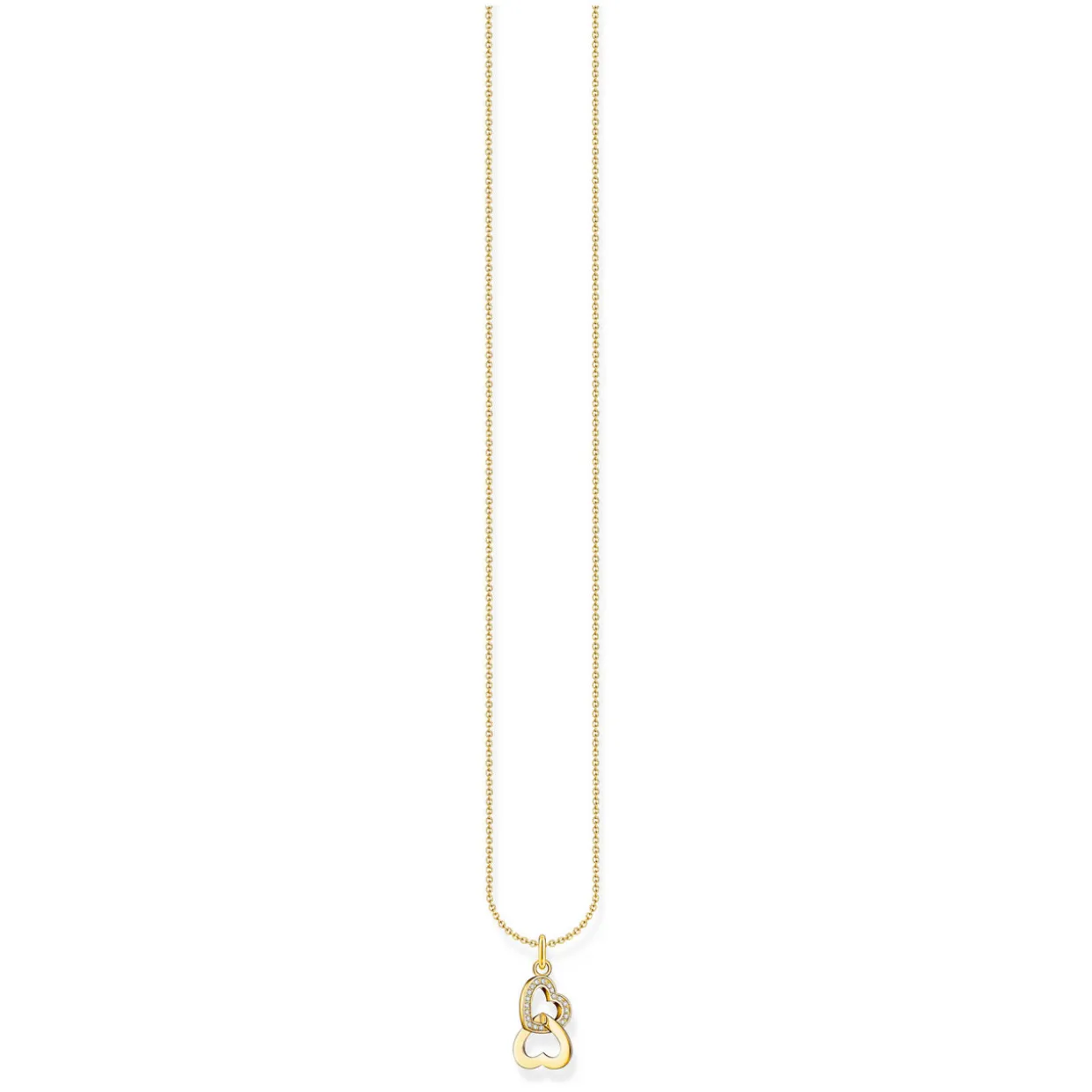 Intertwined Hearts Necklace