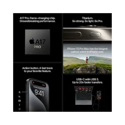 iPhone 15 Pro Black 128GB