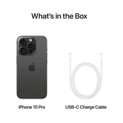 iPhone 15 Pro Black 128GB