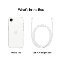 iPhone 16e 128GB White
