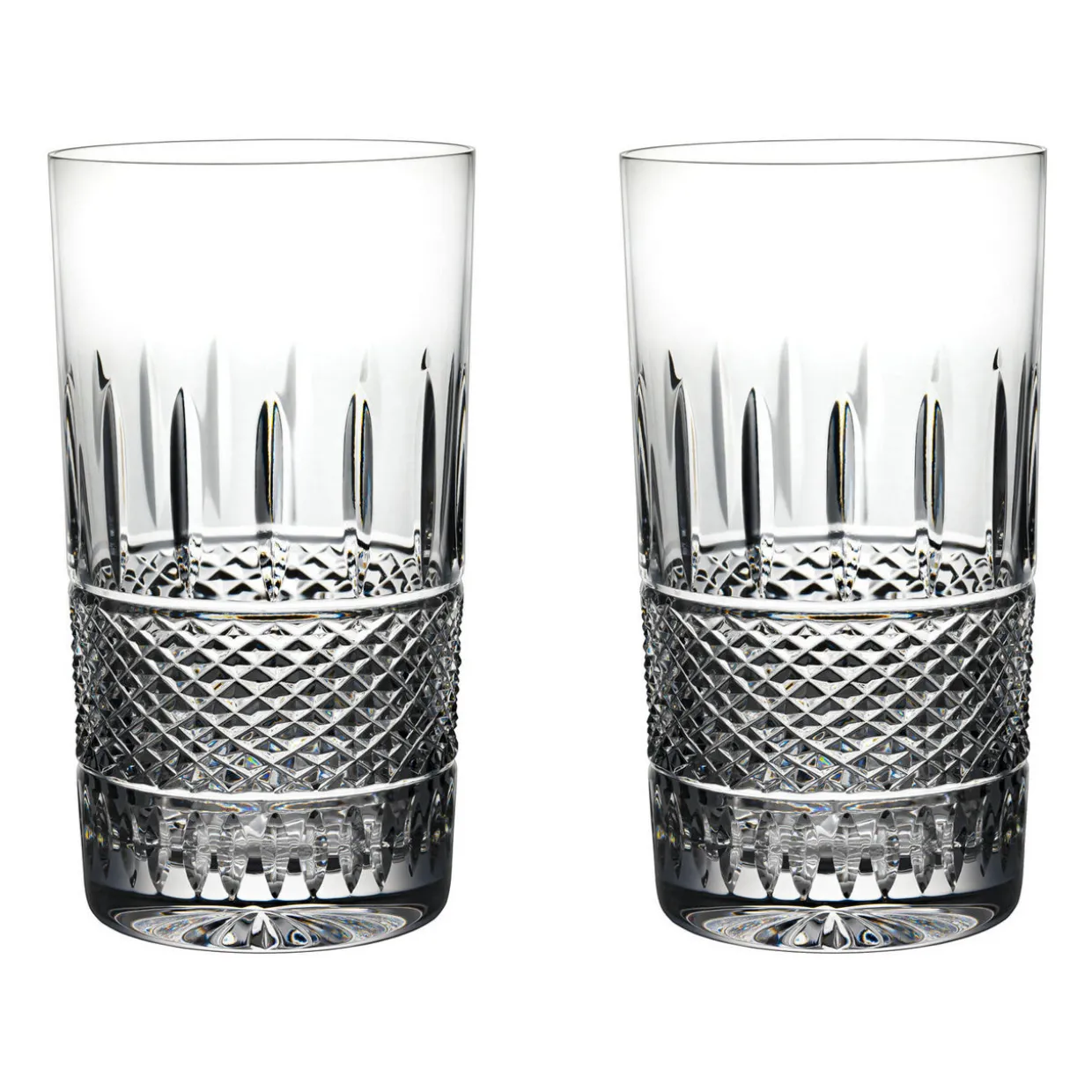 Irish Lace Hiball Pair