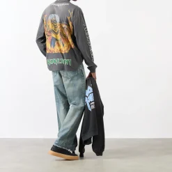 Iron Maiden Logo Long-Sleeved T-Shirt