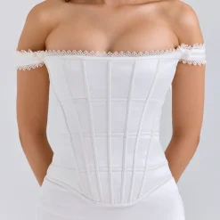 Isis Satin Corset Dress