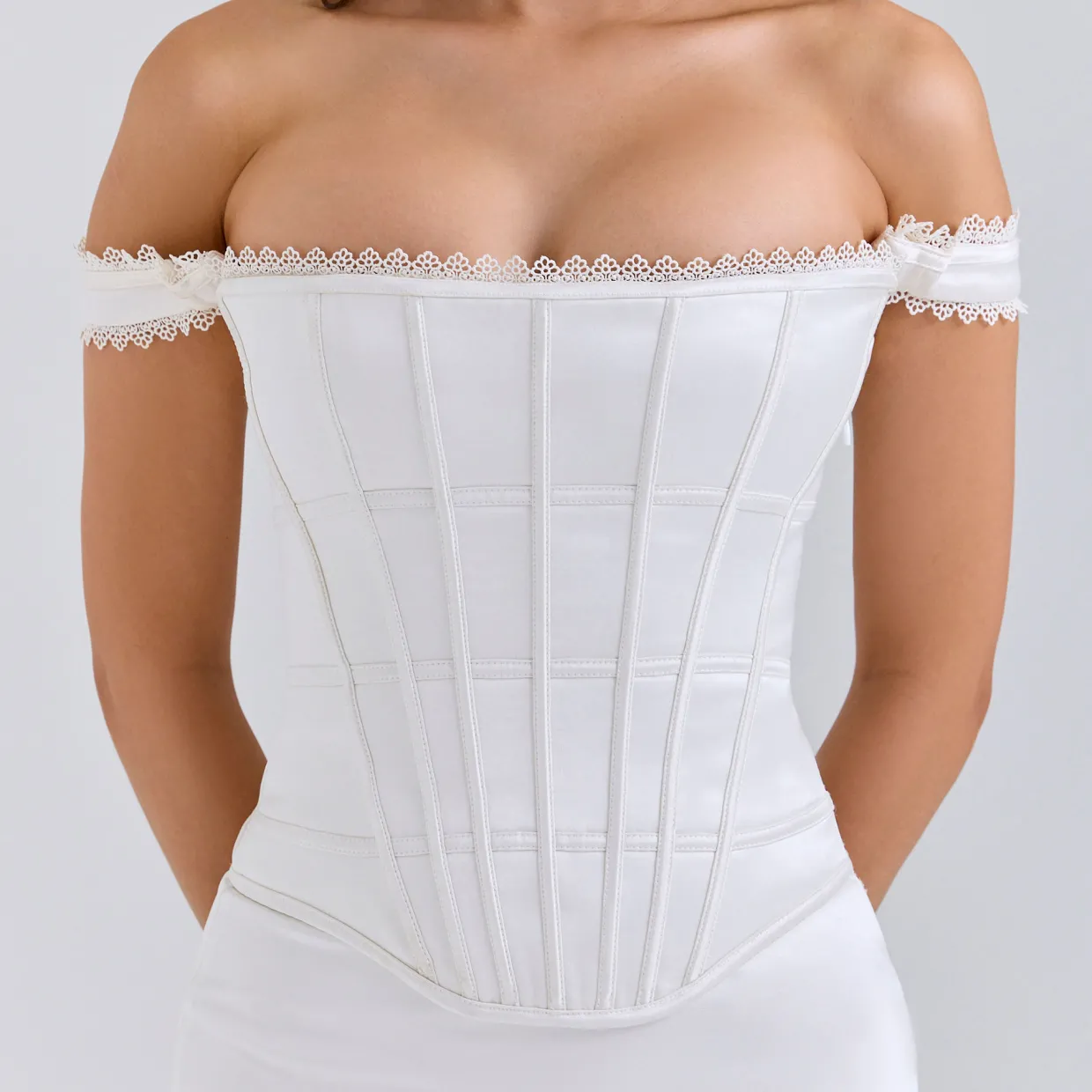 Isis Satin Corset Dress