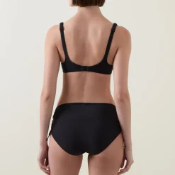 Ive Ruched Tie-Fastening Bikini Bottoms