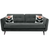 Ivy Large Sofa Liffey Dark Grey