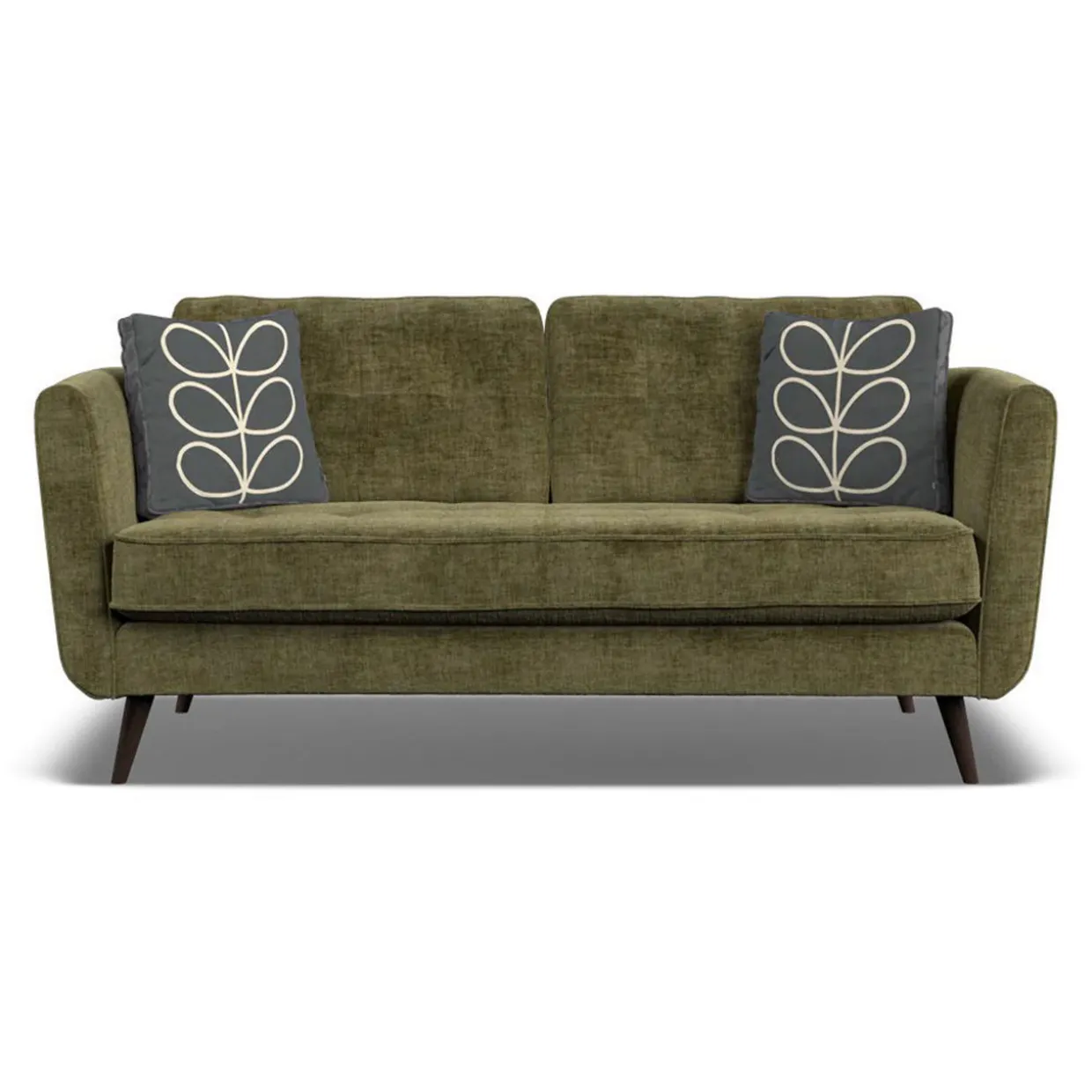 Ivy Medium 3-Seater Sofa Derry Dark Moss
