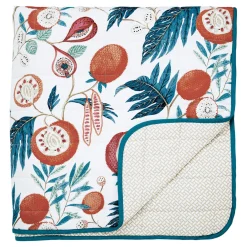 Jack Fruit Throw Indigo-Payaya