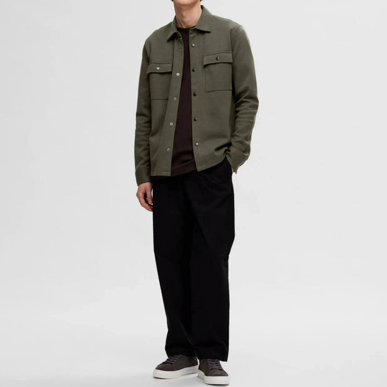 Jackie Button-Down Overshirt
