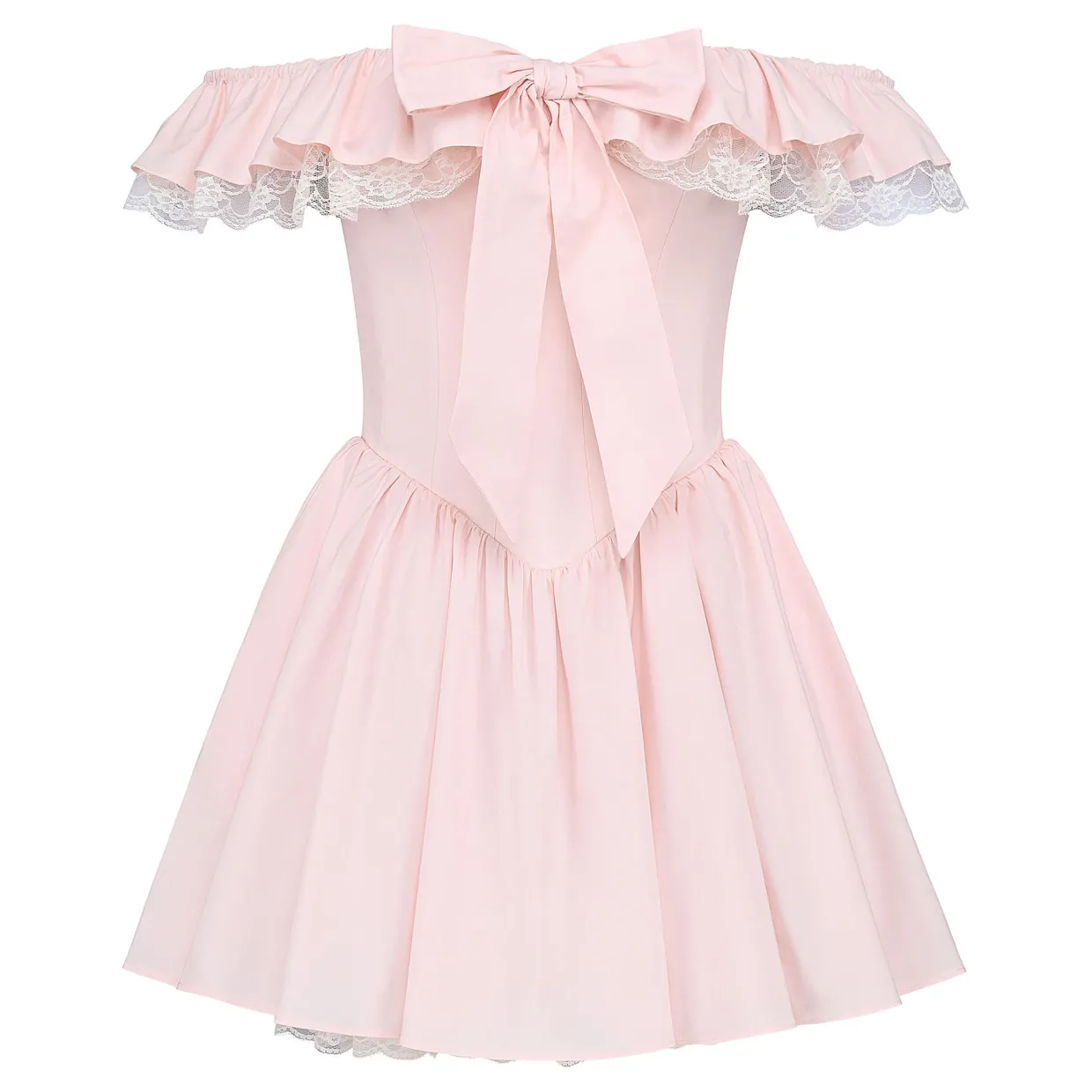 Jaide Off Shoulder Corset Mini Dress