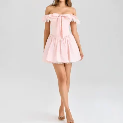 Jaide Off Shoulder Corset Mini Dress