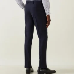 Jans Mid-Rise Straight Leg Suit Trousers