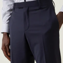 Jans Mid-Rise Straight Leg Suit Trousers