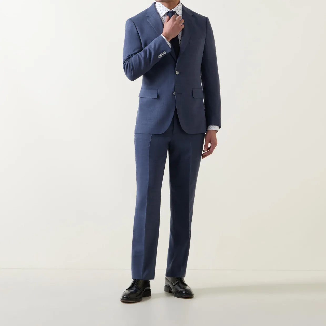 Jasper Structure Single-Breasted Blazer