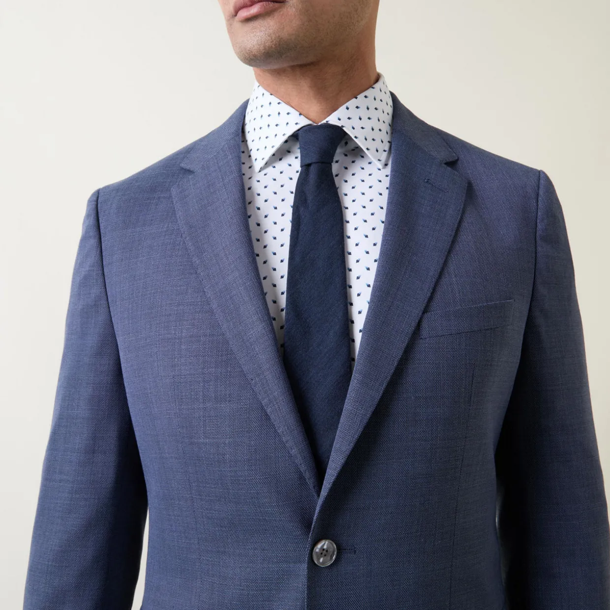 Jasper Structure Single-Breasted Blazer