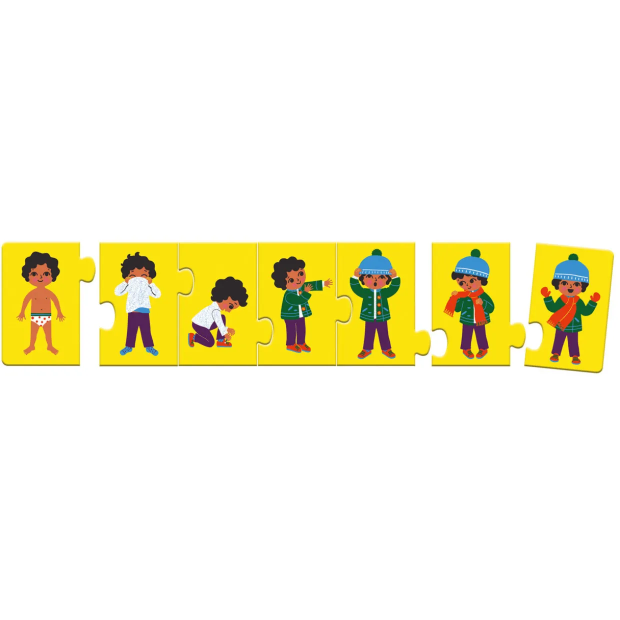 Je M’habille 10-Piece Puzzle