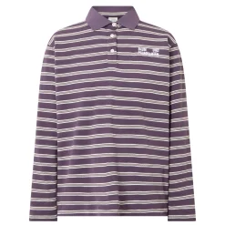 Jeanne Logo Stripe Polo Shirt