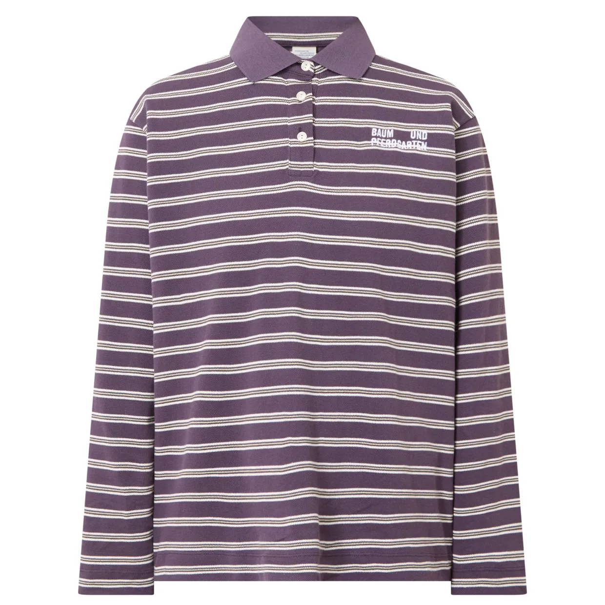 Jeanne Logo Stripe Polo Shirt