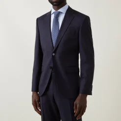 Jeckson Solid Single-Breasted Suit Jacket
