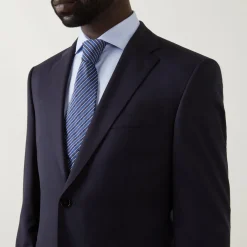 Jeckson Solid Single-Breasted Suit Jacket