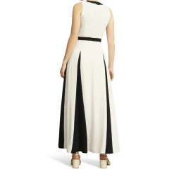Jenn Two-Tone Pleated Dress