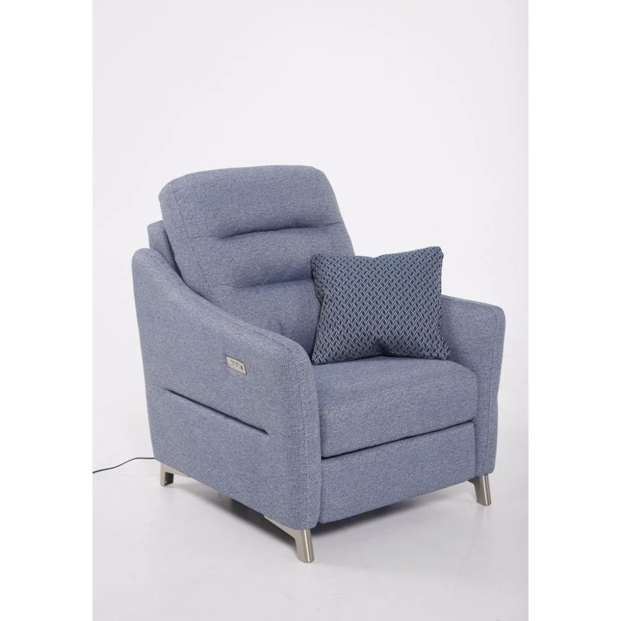 Jesper Power Recliner Blue