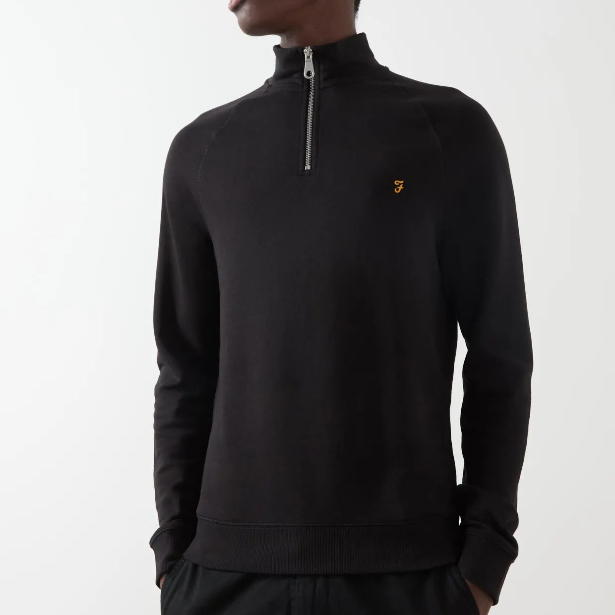 Jim Logo Half-Zip Sweatshirt