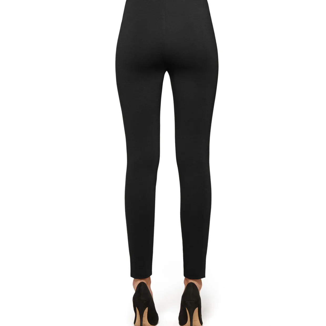 Jo Faux Leather Leggings Black
