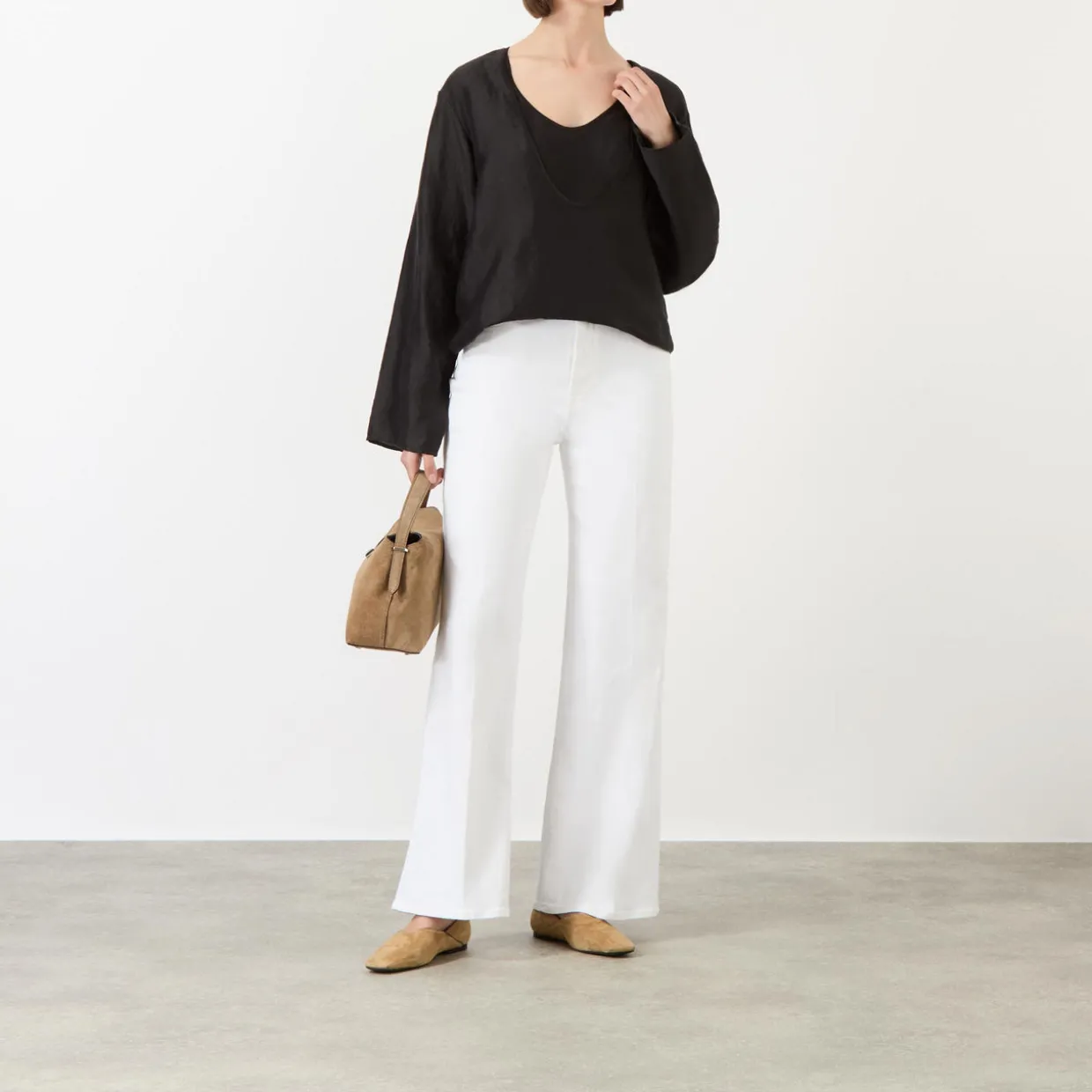 Jo Ultra High-Rise Wide Leg Jeans