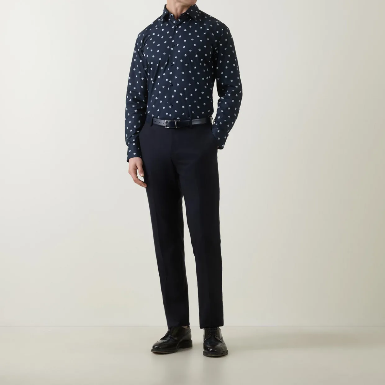 Joe Abstract Single Cuff Shirt